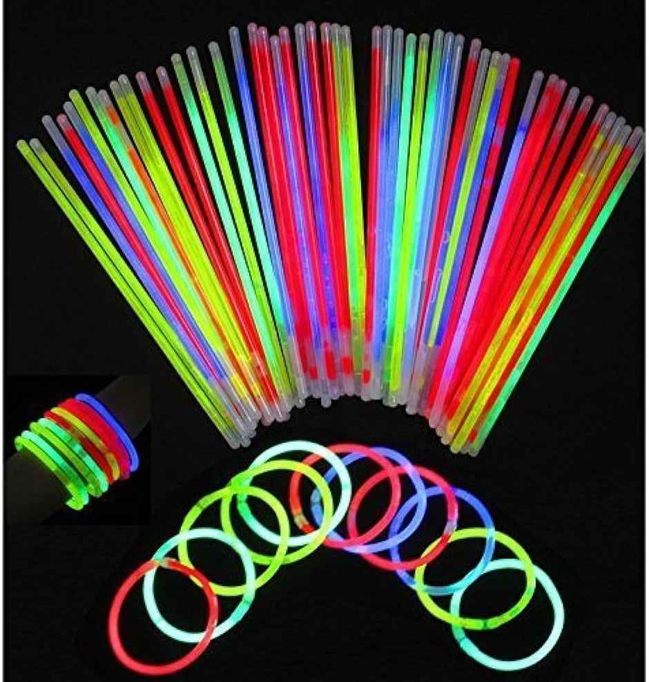 Party LED Glow Wrist band | Assorted Colours | Gullak